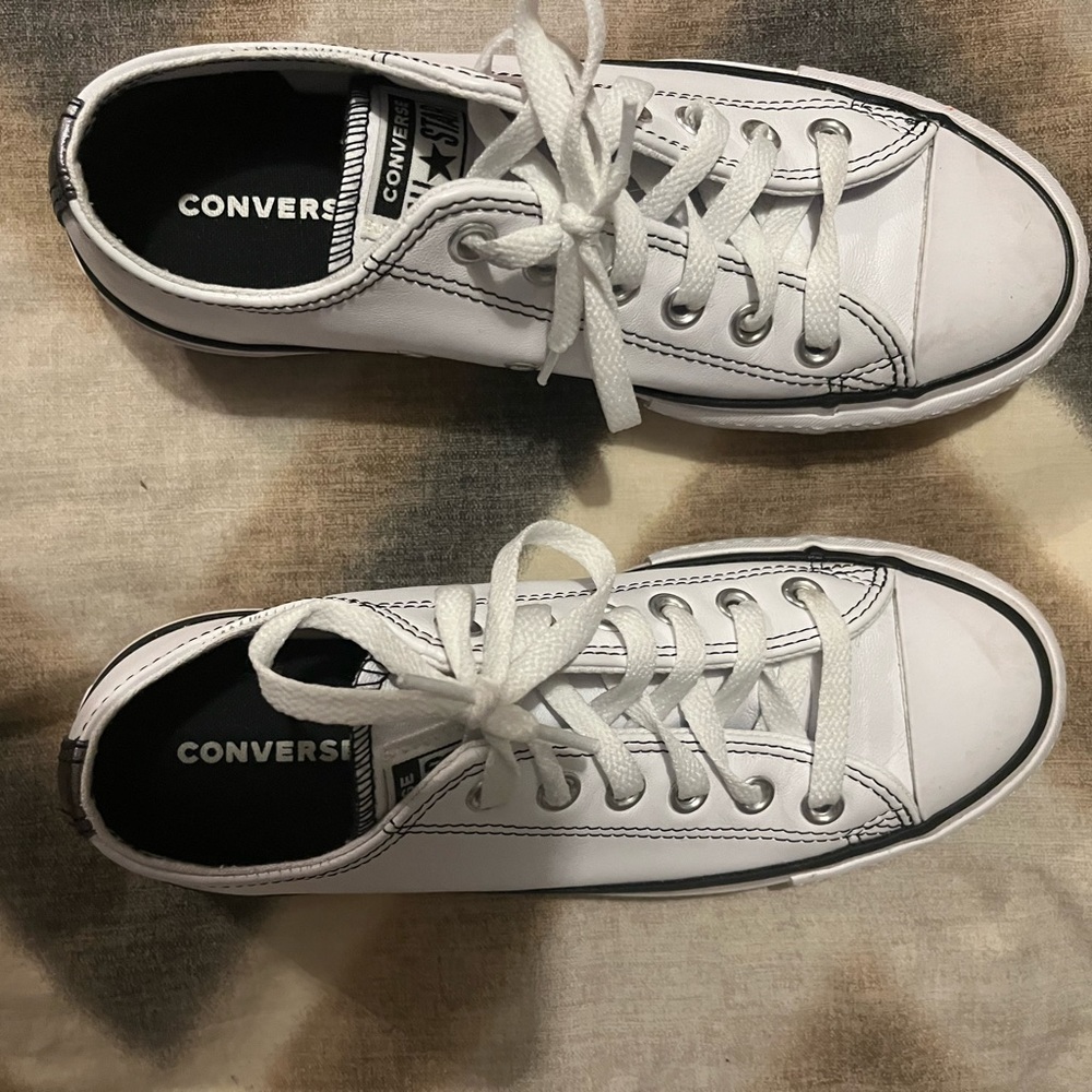 Converse, Leather, Size 7